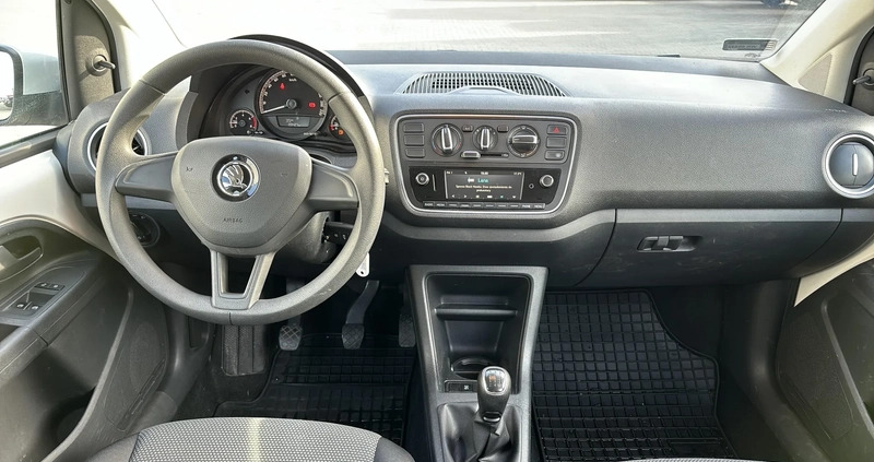 Skoda Citigo cena 34000 przebieg: 89440, rok produkcji 2018 z Dąbie małe 277